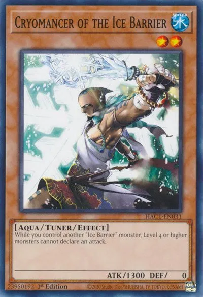 Cryomancer of the Ice Barrier - 1st Edition