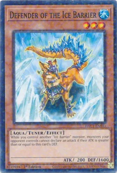 Defender of the Ice Barrier - Duel Terminal