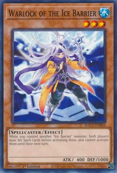 Warlock of the Ice Barrier - 1st Edition