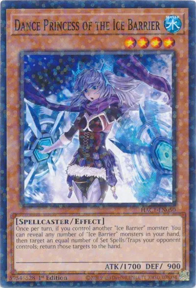 Dance Princess of the Ice Barrier - Duel Terminal