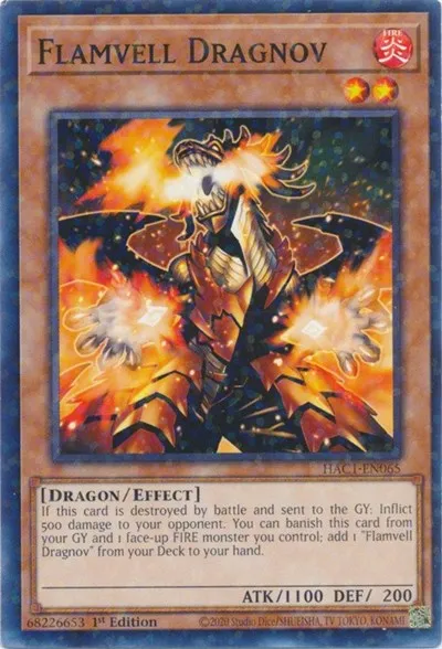 Flamvell Dragnov - Duel Terminal