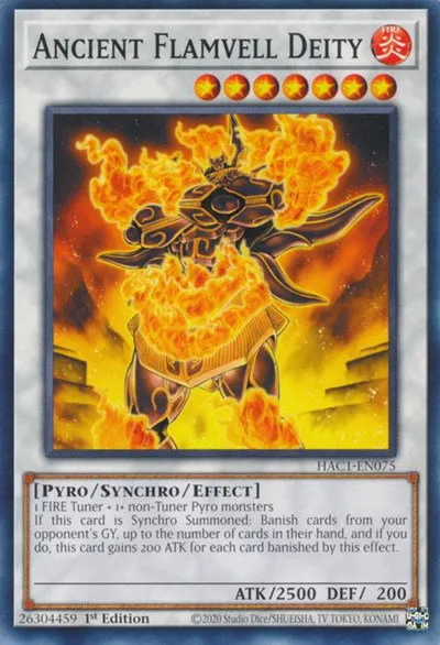 Ancient Flamvell Deity - 1st Edition