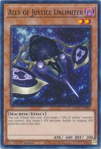 Ally of Justice Unlimiter - Duel Terminal