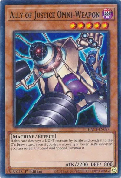 Ally of Justice Omni-Weapon - Duel Terminal