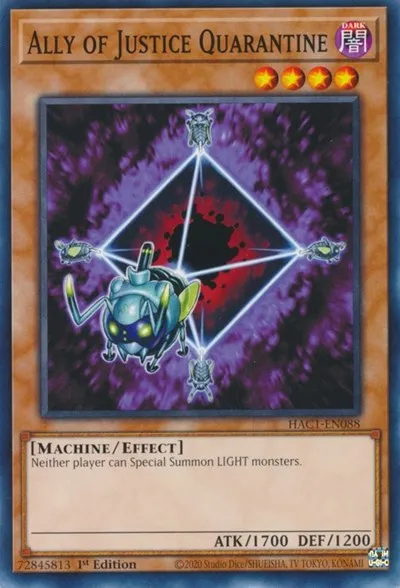 Ally of Justice Quarantine - 1st Edition