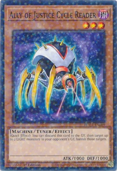 Ally of Justice Cycle Reader - Duel Terminal