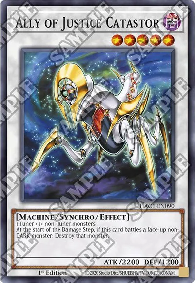 Ally of Justice Catastor - Duel Terminal