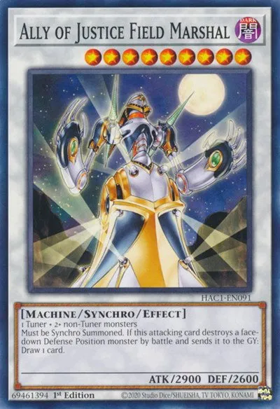 Ally of Justice Field Marshal - 1st Edition