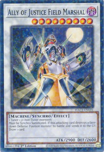 Ally of Justice Field Marshal - Duel Terminal