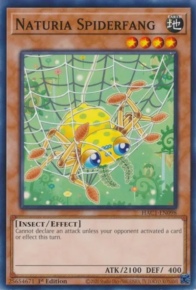 Naturia Spiderfang - 1st Edition