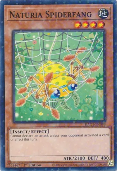Naturia Spiderfang - Duel Terminal
