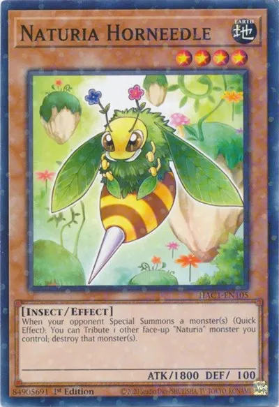 Naturia Horneedle - Duel Terminal