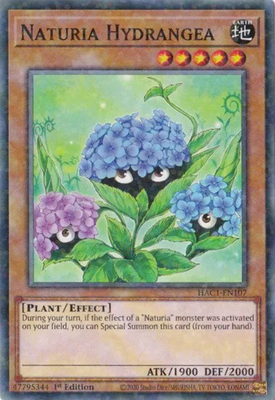 Naturia Hydrangea - Duel Terminal