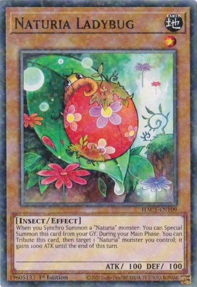 Naturia Ladybug - Duel Terminal