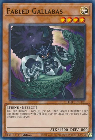 Fabled Gallabas - 1st Edition