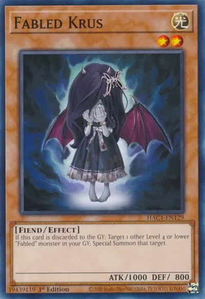 Fabled Krus - 1st Edition