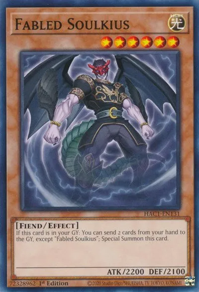 Fabled Soulkius - 1st Edition