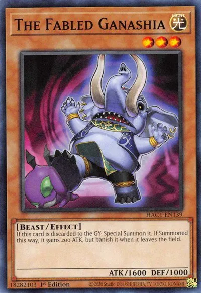 The Fabled Ganashia - 1st Edition