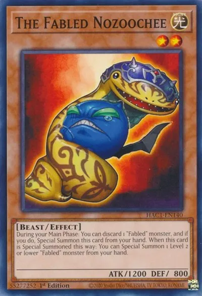 The Fabled Nozoochee - 1st Edition
