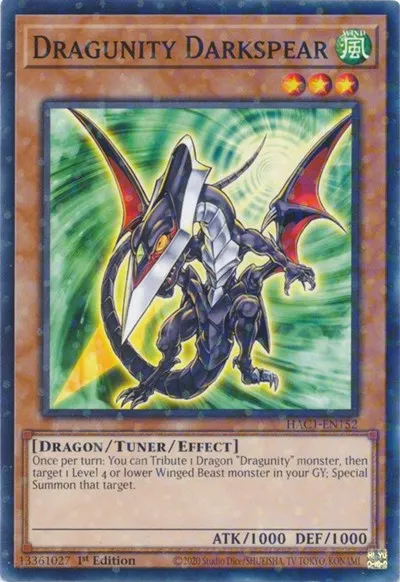 Dragunity Darkspear - Duel Terminal