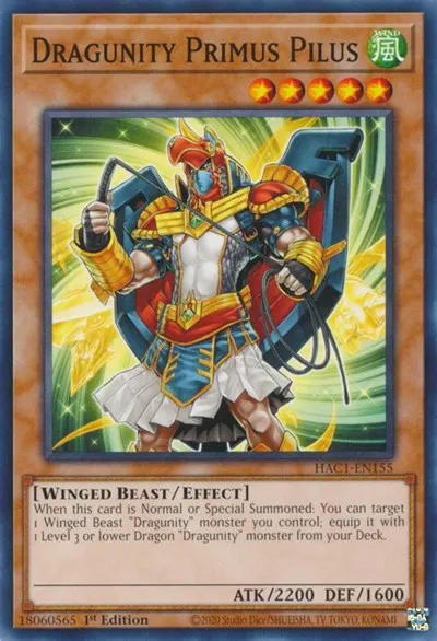 Dragunity Primus Pilus - 1st Edition
