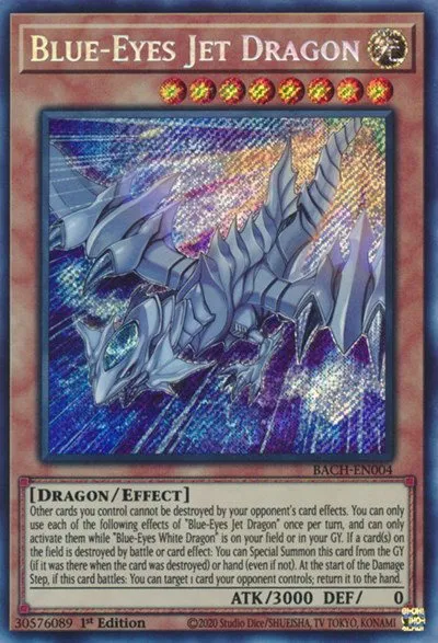 Blue-Eyes Jet Dragon - 1st Edition