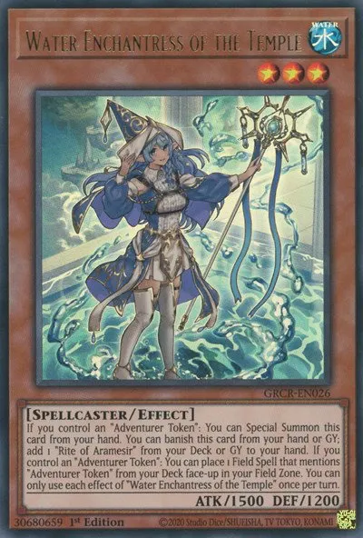 Water Enchantress of the Temple - 1st Edition