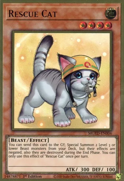 Rescue Cat - Alternate Art