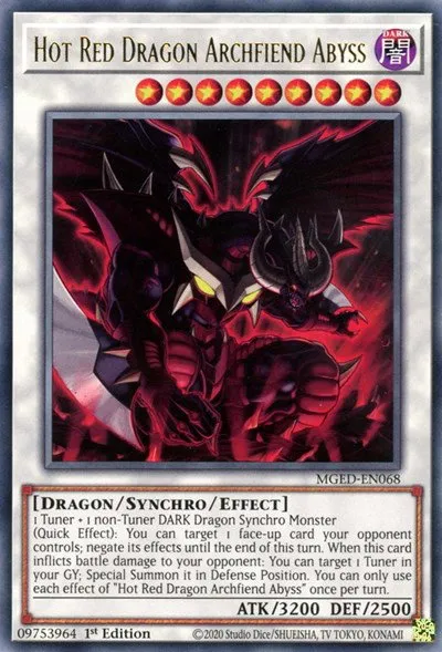 Hot Red Dragon Archfiend Abyss