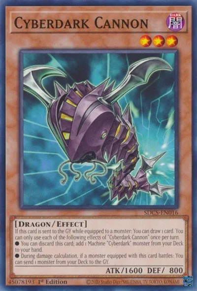 Cyberdark Cannon - 1st Edition