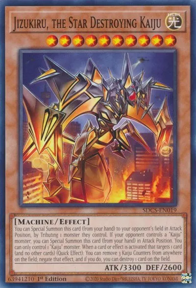 Jizukiru, the Star Destroying Kaiju - 1st Edition