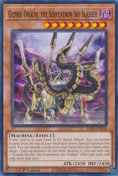 Gizmek Orochi, the Serpentron Sky Slasher - Unlimited