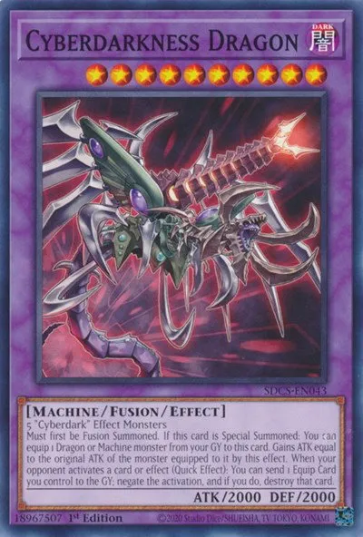 Cyberdarkness Dragon - 1st Edition