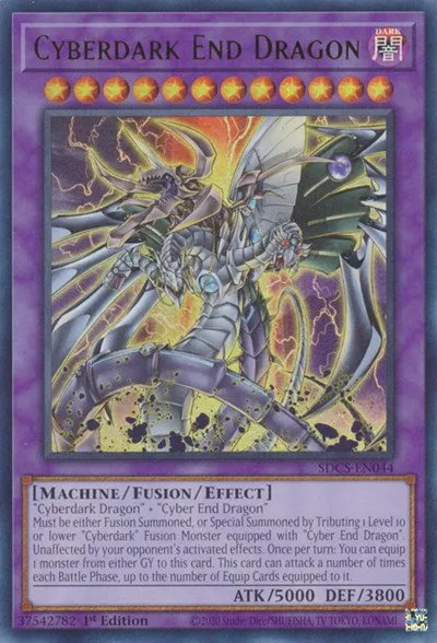 Cyberdark End Dragon - 1st Edition