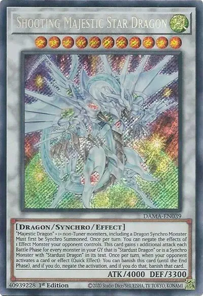Shooting Majestic Star Dragon - 1st Edition