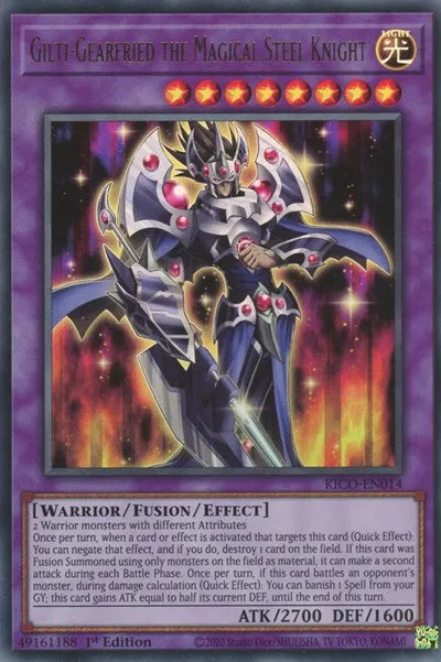 Gilti-Gearfried the Magical Steel Knight - 1st Edition