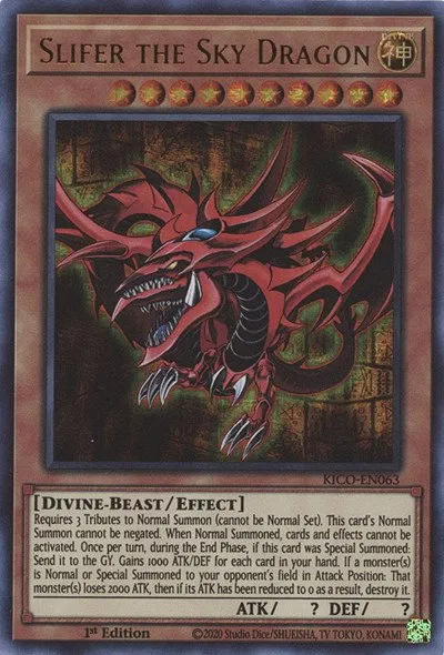 Slifer the Sky Dragon - Ultra Pharaoh S Rare