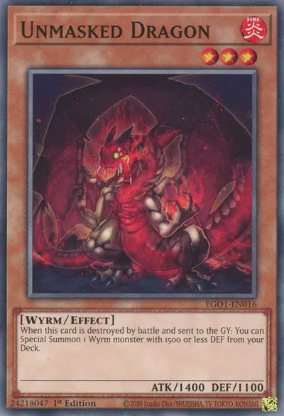 Unmasked Dragon - 1st Edition