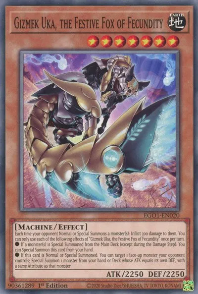 Gizmek Uka, the Festive Fox of Fecundity - 1st Edition