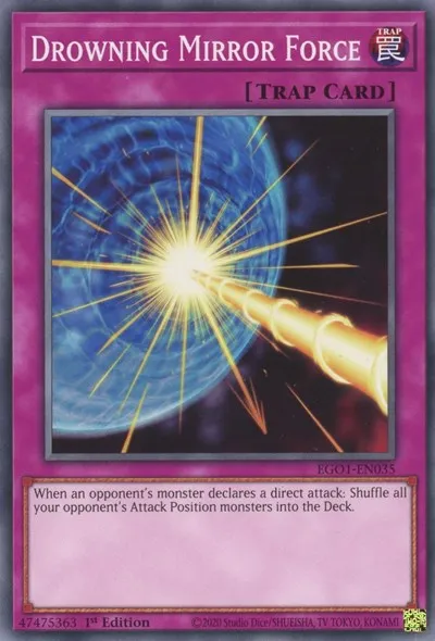 Drowning Mirror Force - 1st Edition