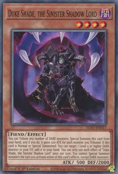 Duke Shade, the Sinister Shadow Lord - Unlimited