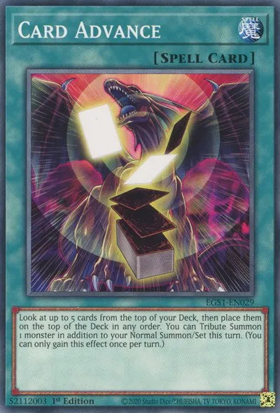 Card Advance - 1st Edition