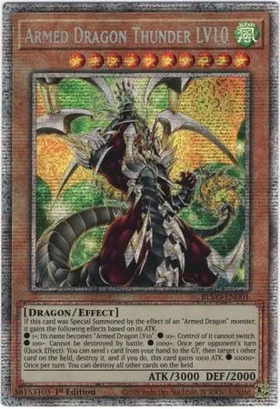 Armed Dragon Thunder LV10 - Starlight Rare