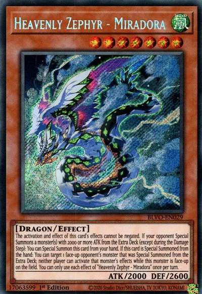Heavenly Zephyr - Miradora - 1st Edition