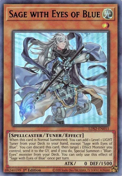 Sage with Eyes of Blue - Blue