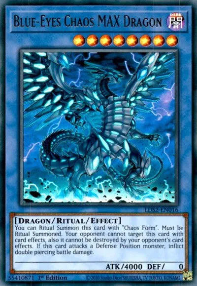Blue-Eyes Chaos MAX Dragon - 1st Edition
