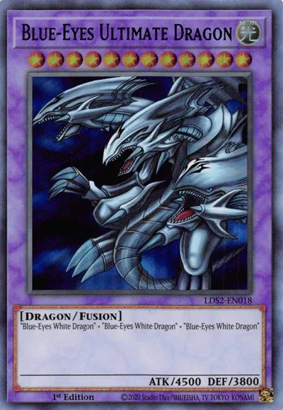 Blue-Eyes Ultimate Dragon - Blue