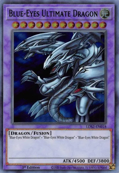 Blue-Eyes Ultimate Dragon - Green