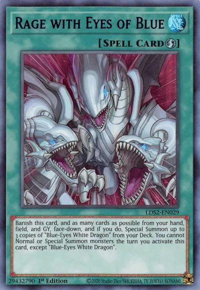 Rage with Eyes of Blue - Blue