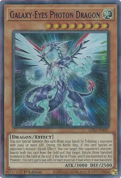 Galaxy-Eyes Photon Dragon - Purple